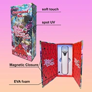 Magnetic closure vape box